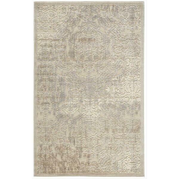 Nourison Graphic Illusions Area Rug Collection Ivory 3 Ft 6 In. X 5 Ft 6 In. Rectangle 99446131607